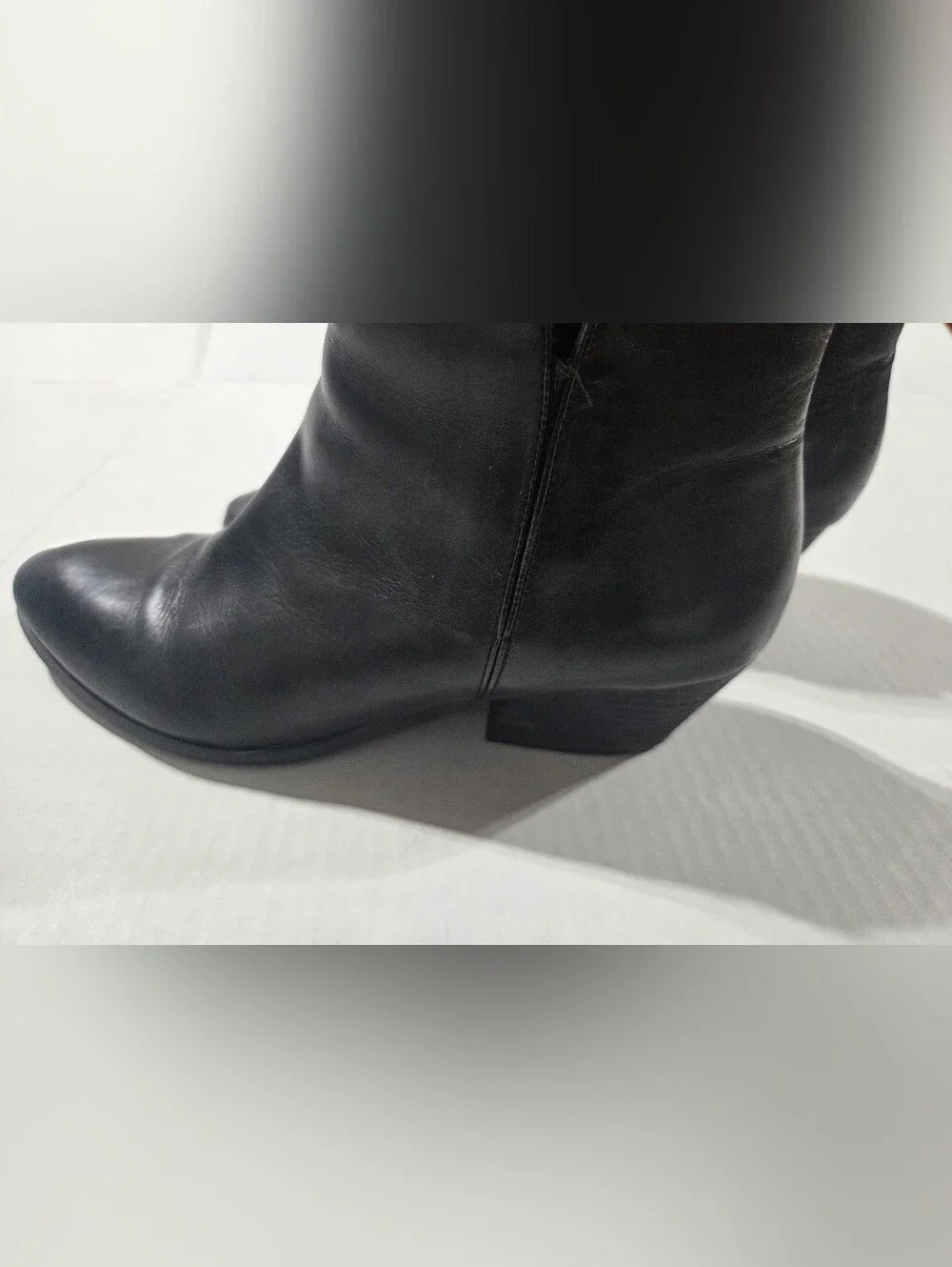 Franco Sarto black leather